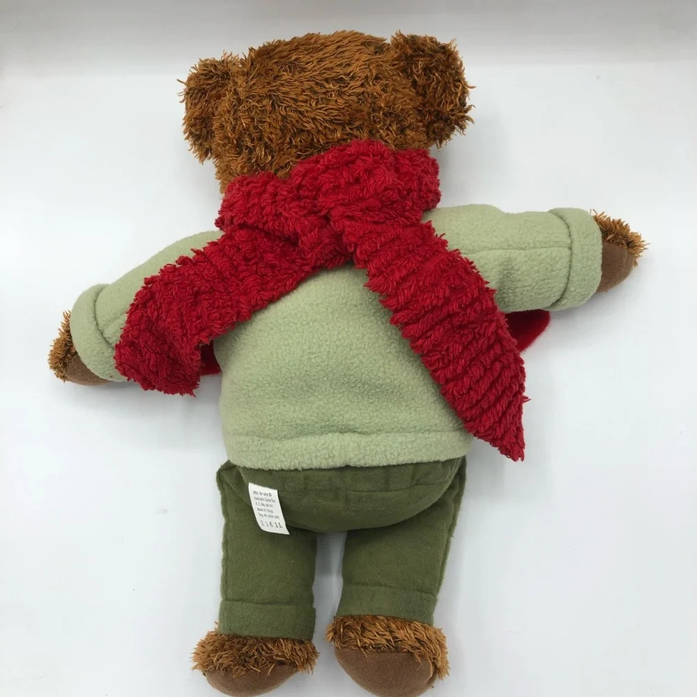 Vintage 2002 Hallmark Teddy Mittens 100th Anniversary of the Teddy Bear Plush